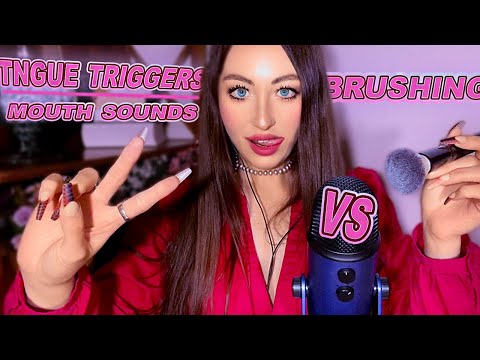 ASMR  {TNG and MOUTH Sounds VS Brushing} The Marathon of Mouth Triggers, DAY 5 | Tingling You 🤤😴😋