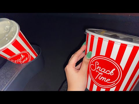 ASMR at the cinema alone! 🍿🎥💤