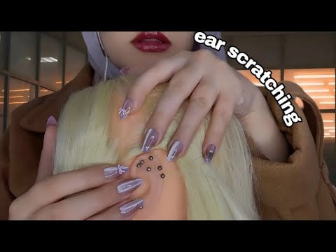 ASMR | Does This Piercing Hurt? 😣 Removing It + Ear Scratching, Massage & Cleaning