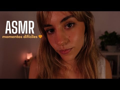 ASMR para momentos difíciles | Susurros + Meditación guiada con lluvia y truenos 🌧️🧡