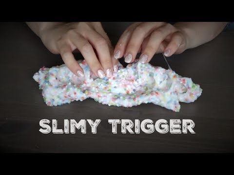 ASMR SLIMY TRIGGER für dich ☁️ WOLKENSCHLEIM ☁️  [deutsch/german]