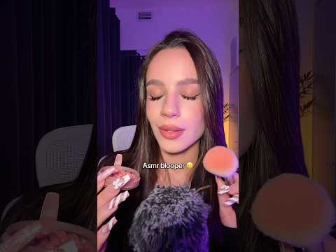 Asmr blooper 😁 #asmr #asmrsounds #asmrvideo #sleep #tingles
