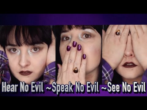 Hear No Evil 🙉 Speak No Evil 🙊 See No Evil 🙈 [ASMR Triggers]