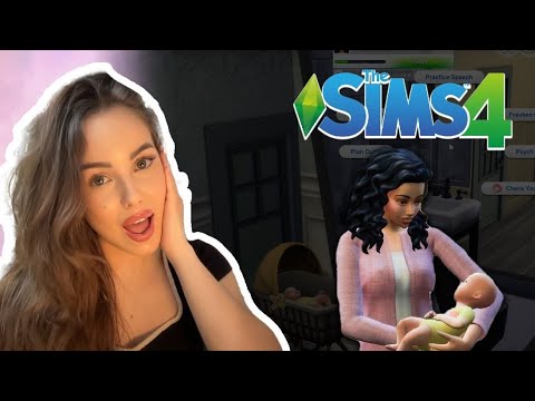 ASMR Sims 4 Gameplay | Unexpected Science Baby with Her Friend 👶🧬 Soft Spoken