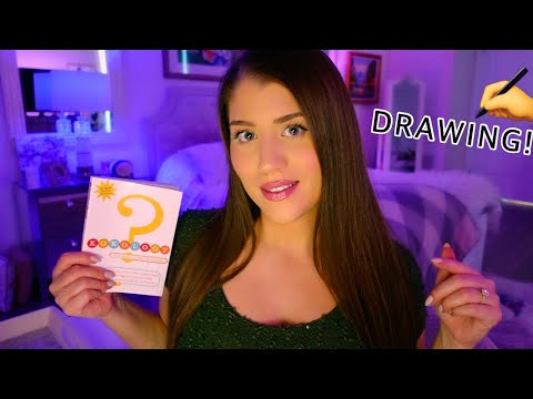 ASMR | DRAWING Psychological Imagination Personality Test (Kokology) Whispers