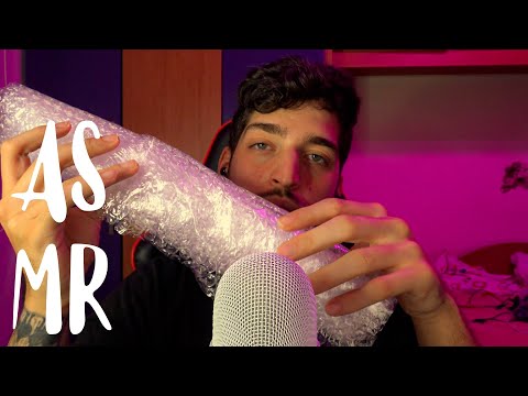 ASMR con PAPEL de BURBUJA!!!😴😴😴