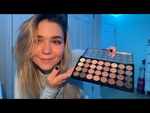 ASMR Makeup Show & Tell *soft spoken*