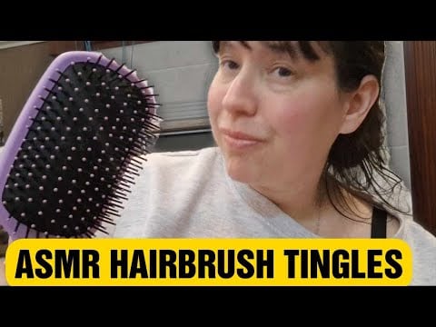 ASMR - Let my Hairbrush give you TINGLES !! Relaxing lofi asmr video