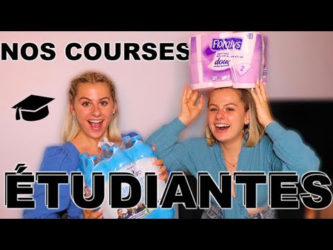 NOS COURSES ÉTUDIANTE I RETOUR DE COURSES