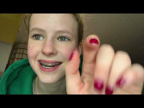 ASMR~bij een vriendin *lofi en kort