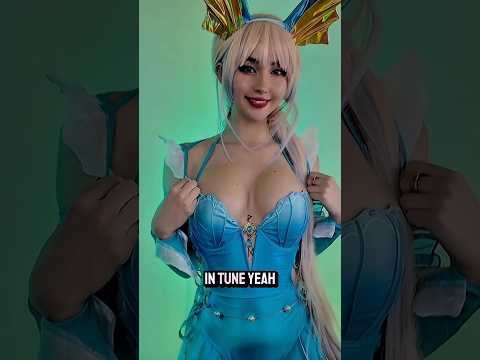 ✨️Vaporean Cosplay Reveal✨️#vaporeon #pokemon #eeveelutions satisfying #asmr #relaxing #soothing