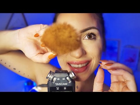 ASMR: CONVERSA PARA ACALMAR sua MENTE E CAMERA BRUSHING