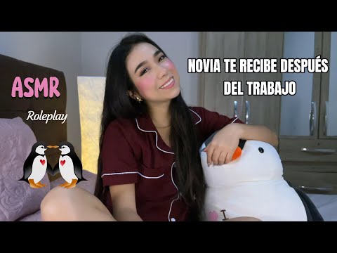 ASMR | (ROLEPLAY) TU NOVIA 🫣 TE RECIBE CON MUCHO AMOR DESPUÉS DEL TRABAJO ♥️