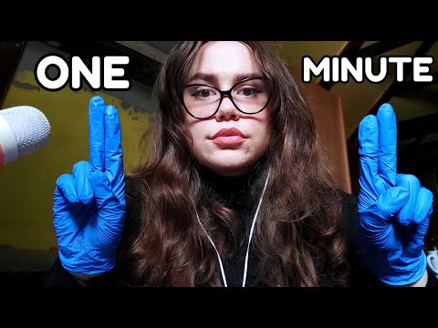 ASMR One Minute Medical Exam 💨*Extremely fast* 💨(SLAVIC ACCENT) 🎧🌟CHAOTIC