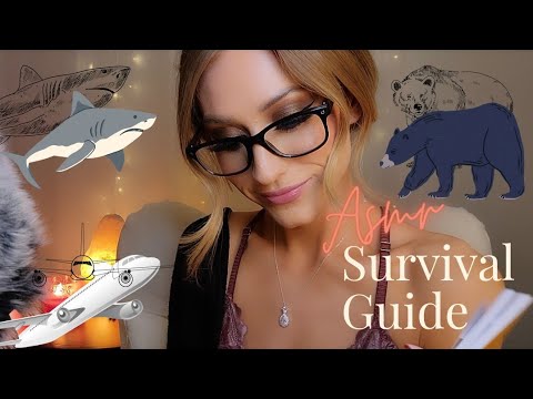 ASMR | 🐻 Worst Case Scenario Survival Guide 📙💕 (whispered, interesting facts)