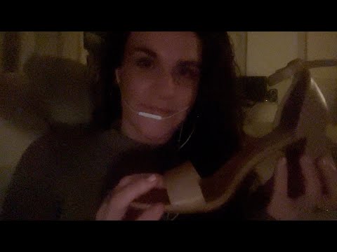 Old School ASMR: Over Explaining My Shoe Collection (Lofi w/Apple Mic)