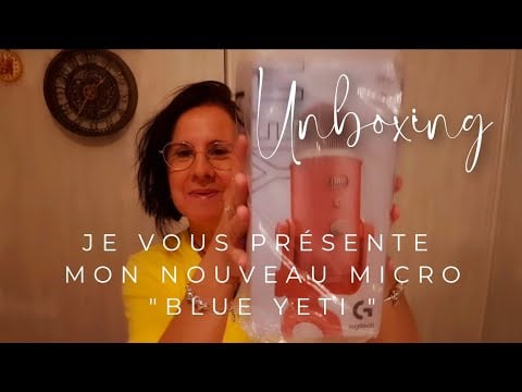 Asmr français, Unboxing, je vous présente mon nouveau micro "Blue Yeti " ( voix normale)