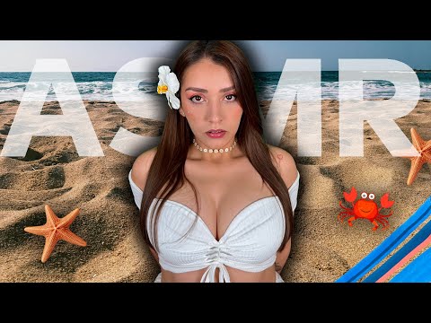 Conoces a una Colombiana en tus VACACIONES y tienen una CITA en la Playa | ASMR Roleplay 🏖️ ❤️