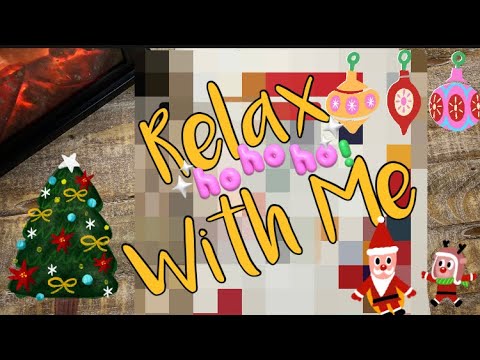 ASMR Visual & Sound Triggers: Christmas Medley Sticker Puzzle #723