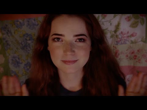 ASMR Unintelligible Whispers & Face Touches