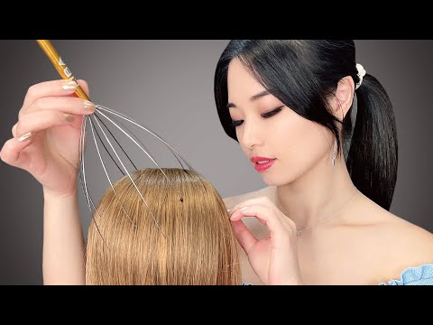 [ASMR] Realistic Scalp and Head Massage