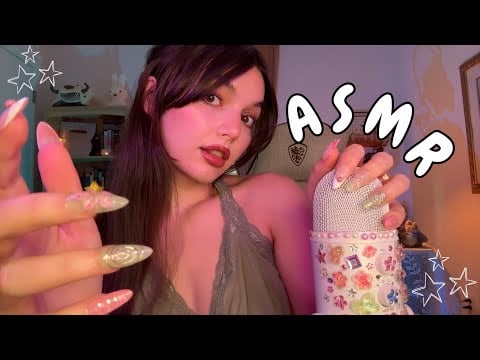 Fast and Aggressive ASMR Hand Sounds, Mouth Sounds, Whisper Rambles and Visuals 