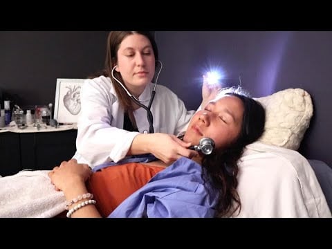 [Real Person ASMR] Head-to-Toe Doctor's Exam on @semideasmr | Fall ASLEEP Instantly