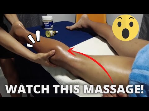 Full Legs Therapy Massage | Gentle Deep Pressure | Peaceful ASMR