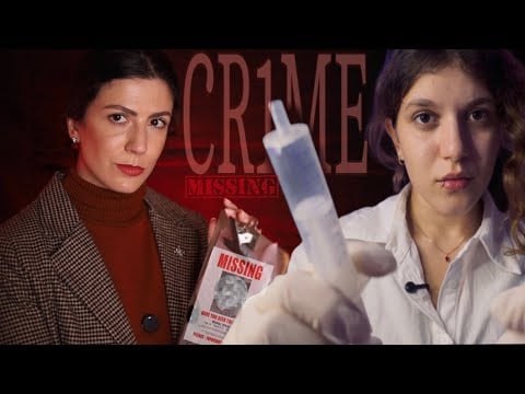 ASMR | DETETIVE (interrogatório e exame de corpo de delito)