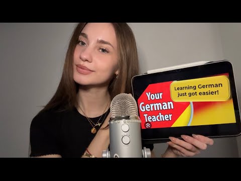 ASMR Teaching You German 🇩🇪Part 2 (chaotic)