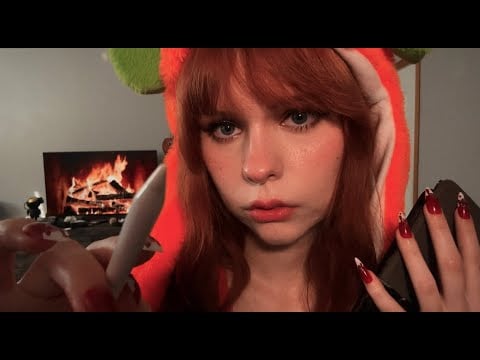 ASMR Weird Girl Draws You on Her iPad
