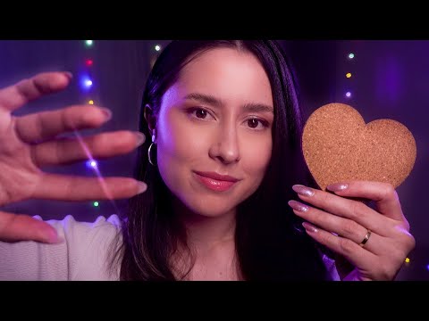 Relaxing ASMR 😴 fall asleep in less than 7 minutes ✨ soft spoken, hand movements, heartbeat, +