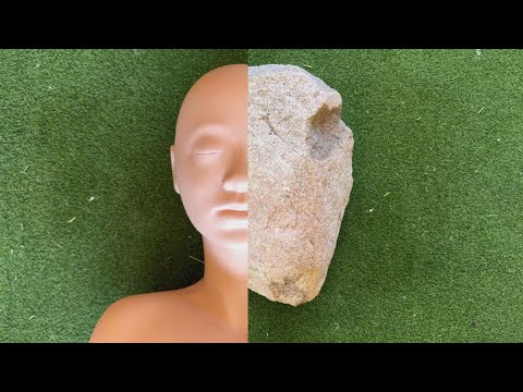 ASMR | Massaging a Rock Into a Person