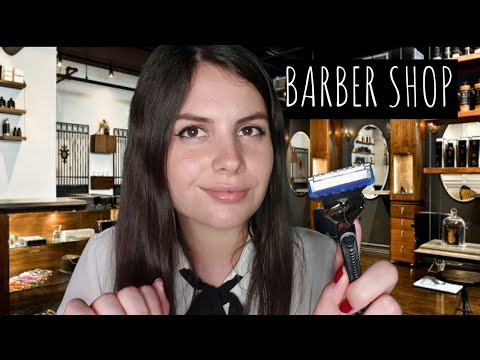 ASMR FRANCAIS 💇‍♂️ RP BARBIER (coupe, mousse, massage, pshit...)