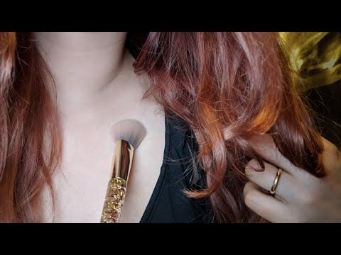 Skin Brushing and Visuals ASMR