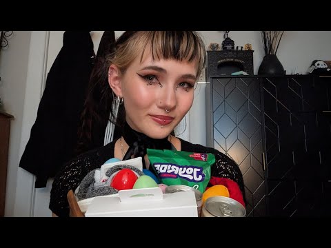 ASMR Easter Basket🖤Crinkles, Whispers,Tapping