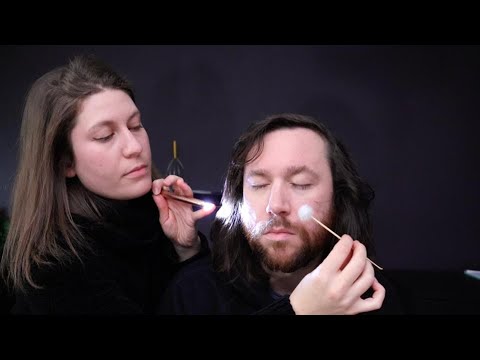 [ASMR] Skin Mapping - Full Facial Skin Check & Treatment | Extractions, Microscope