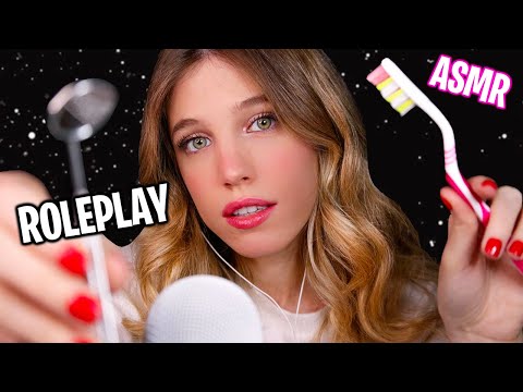 ASMR LIMPIEZA DENTAL 🦷 ROLEPLAY EN ESPAÑOL SIENDO DENTISTA