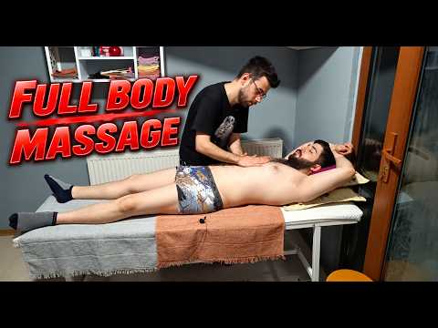 SLEEP ASMR AMAZING MASTER SPORTS TURKISH MASSAGE-CHEST,LEG,FOOT,ARM,BACK,ABOMEN,BELLY