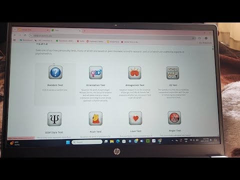 lofi asmr taking an idrlabs test! (soft spoken)