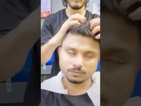 😴 ASMR High Pressure Head Massage in Dubai 🇦🇪 #Shorts #headmassage #asmr #barber