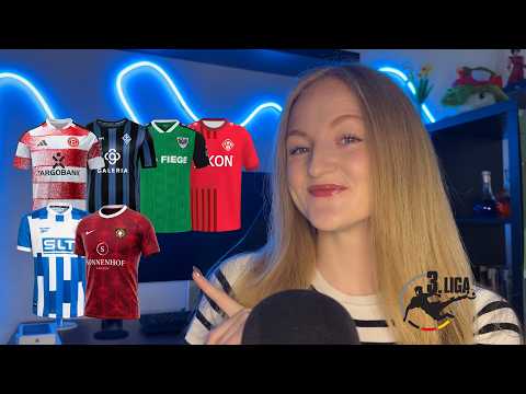 Ich bewerte die Trikots der 3. LIGA (Saison 2026/27) / ASMR Reliya
