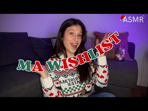 ASMR - MA WISHLIST DE NOEL / IDEES POUR DE CADEAUX