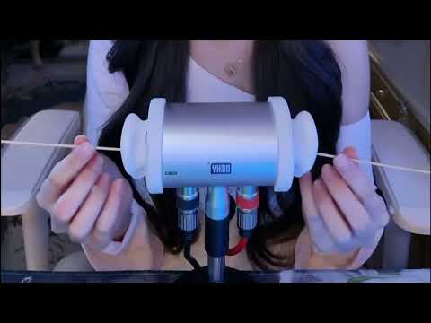 Intense Deep Ear Cleaning ASMR with Goose Feather, Cotton Swabs & Powder Puff Sounds for Sleep