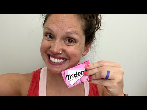 ASMR - Soft Spoken Gum Chewing - Story Time: Trip to Atlanta