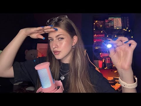 ASMR Fast, Random & Aggressive •☆• mouth sounds, soft whisper ramble, flashlight, slime, scratching