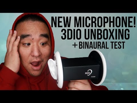 [ASMR] NEW MIC! 🎙 (3Dio Unboxing and Binaural Test) | MattyTingles