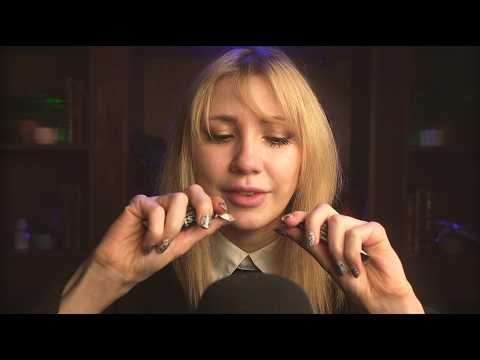 ASMR 🎃🍬 Halloween Candy Crinkles, Soft-Spoken Ramble, Echoed Spooky Words (No Eating Sounds)