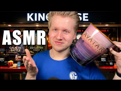 ASMR | Kino-Mitarbeiter präsentiert das Programm! (Roleplay)