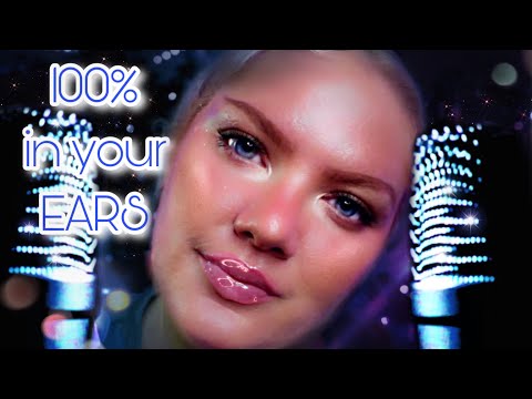 ASMR 100% SENSITIVITY Super Up Close Ear to Ear Whispers | Tingles down your Spine